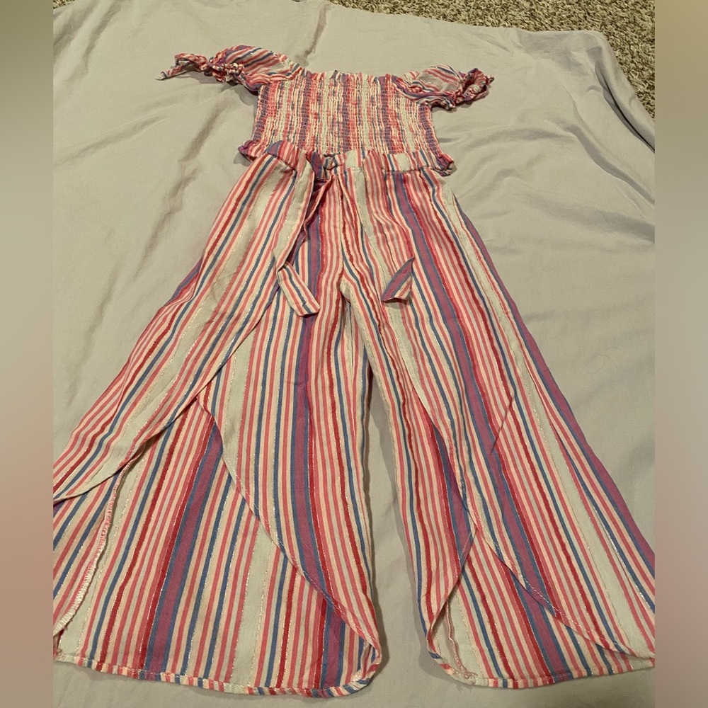 Rare Editions two piece wide legged outfit in 5T